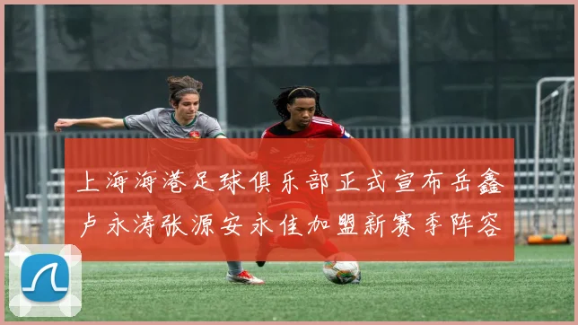 上海海港足球俱乐部正式宣布岳鑫卢永涛张源安永佳加盟新赛季阵容更新